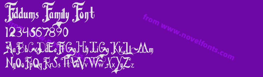 Fiddums Family FontPreview