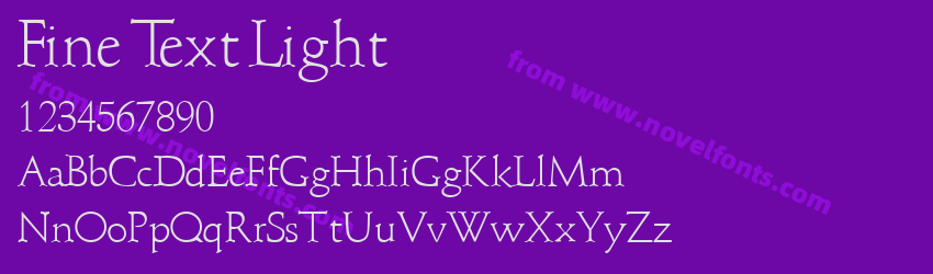 Fine Text LightPreview