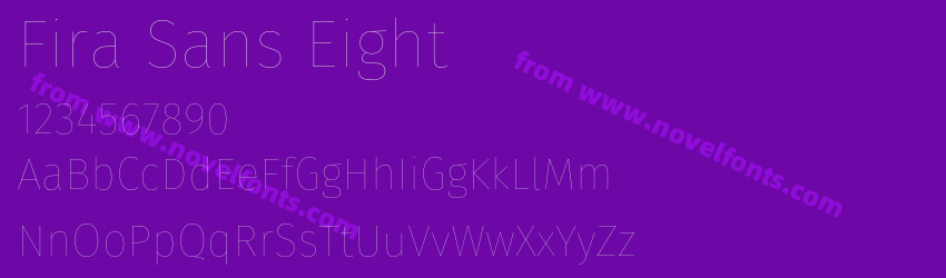 Fira Sans EightPreview