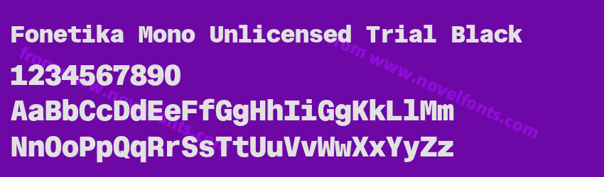 Fonetika Mono Unlicensed Trial BlackPreview