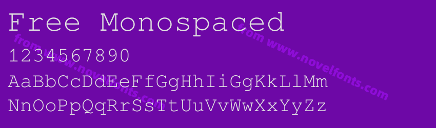 Free MonospacedPreview