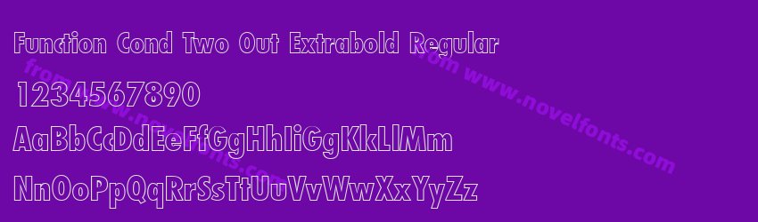 Function Cond Two Out Extrabold RegularPreview