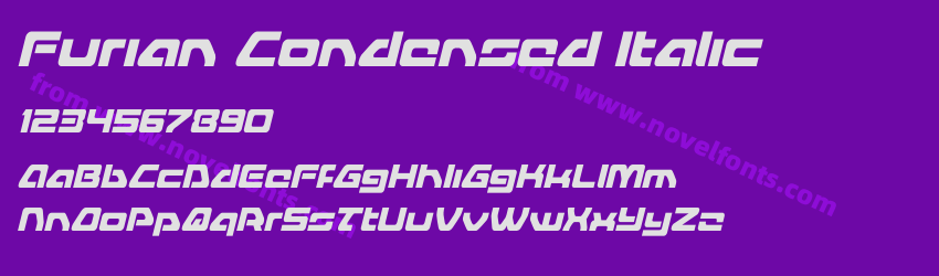 Furian Condensed ItalicPreview