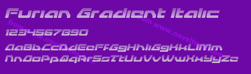 Furian Gradient ItalicPreview