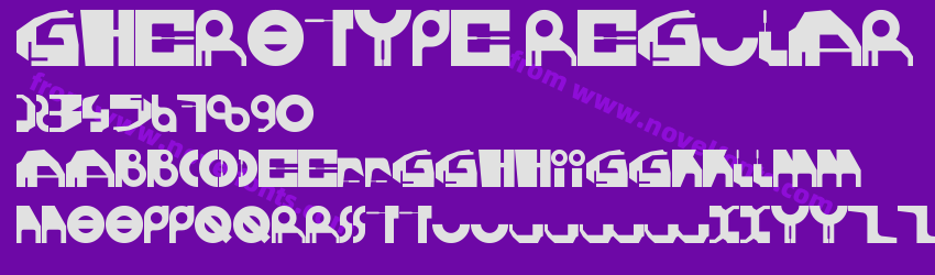 GHEROTYPE REGULARPreview