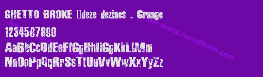 GHETTO BROKE (deze dezines ) GrungePreview