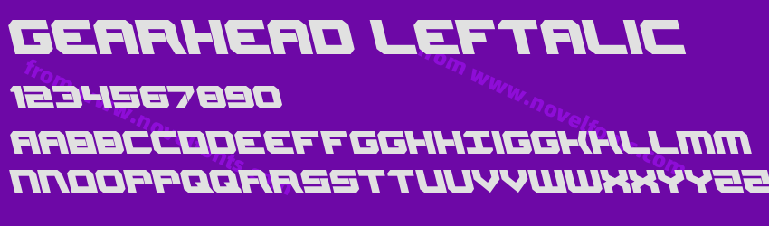 Gearhead LeftalicPreview