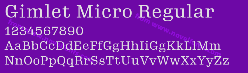 Gimlet Micro RegularPreview