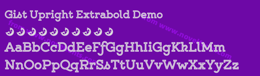 Gist Upright Extrabold DemoPreview