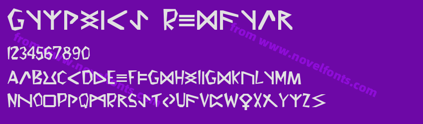 Glyphics RegularPreview