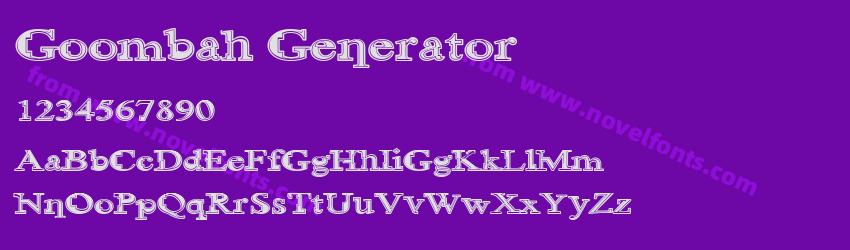 Goombah GeneratorPreview