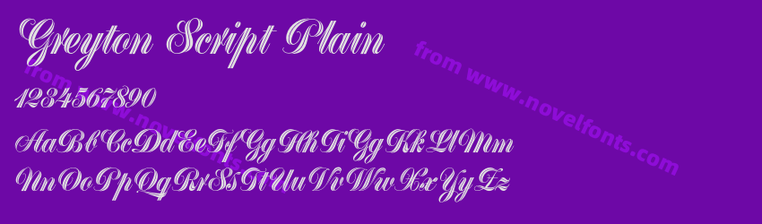 Greyton Script PlainPreview