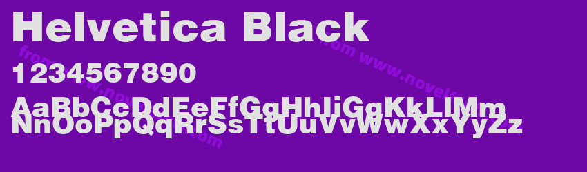 Helvetica BlackPreview