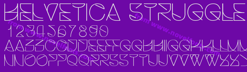 Helvetica StrugglePreview