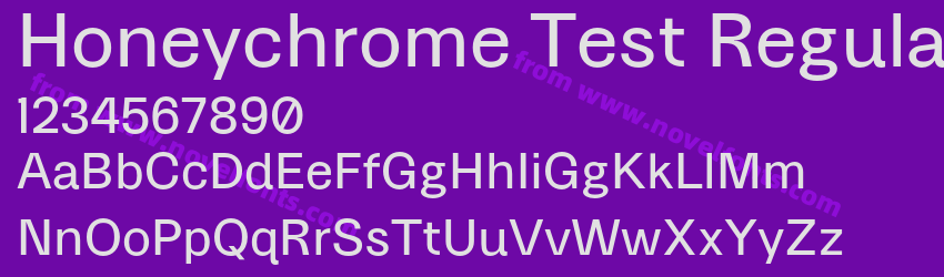Honeychrome Test RegularPreview