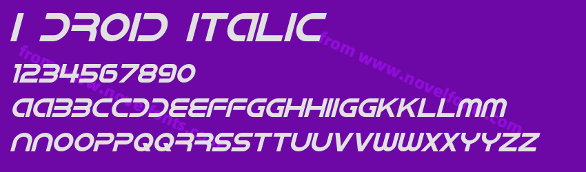 IDroid ItalicPreview