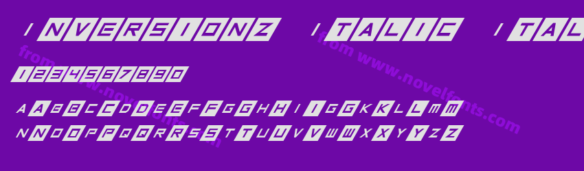 InversionzItalic ItalicPreview