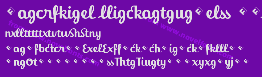 Jackie Ligatures BoldPreview