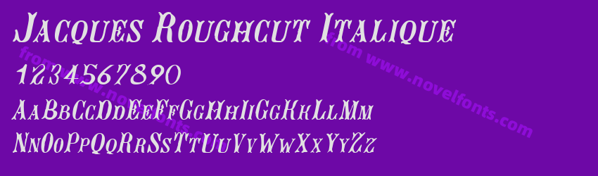 Jacques Roughcut ItaliquePreview