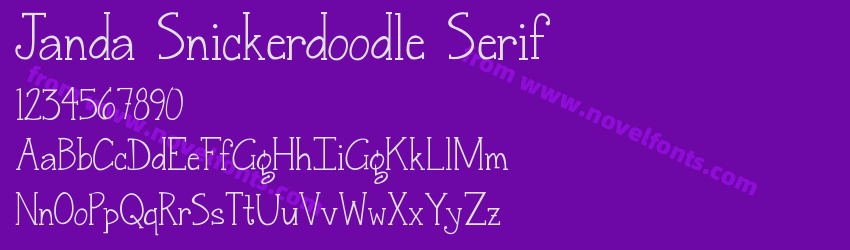 Janda Snickerdoodle SerifPreview