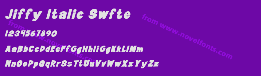 Jiffy Italic SwftePreview