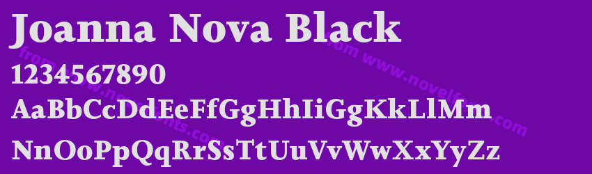 Joanna Nova BlackPreview