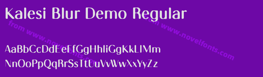 Kalesi Blur Demo RegularPreview