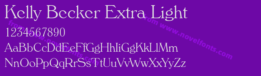 Kelly Becker Extra LightPreview