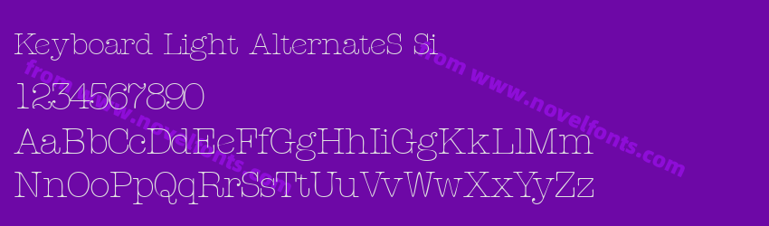 Keyboard Light AlternateS SiPreview