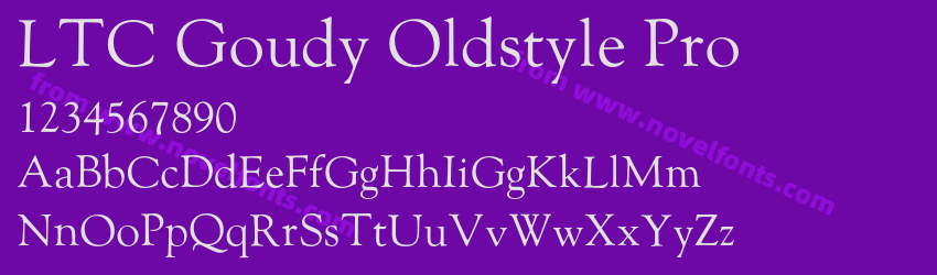 LTC Goudy Oldstyle ProPreview