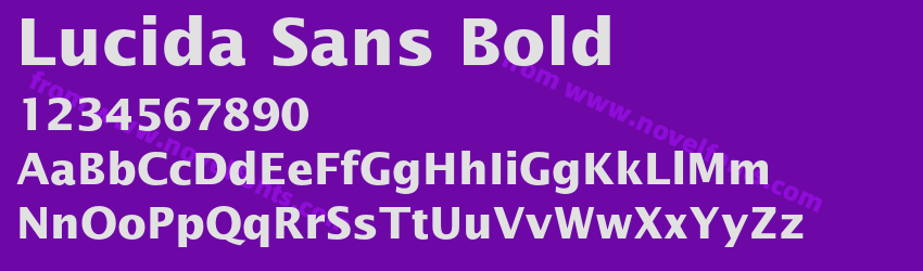 Lucida Sans BoldPreview