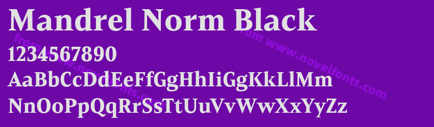 Mandrel Norm BlackPreview