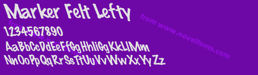 Marker Felt LeftyPreview