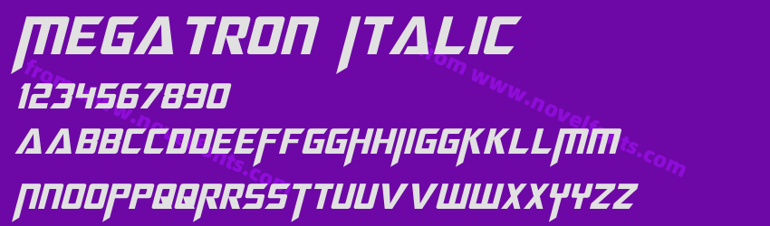 Megatron ItalicPreview