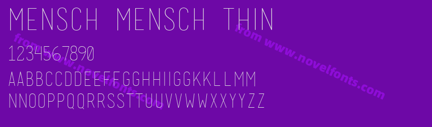 Mensch Mensch ThinPreview