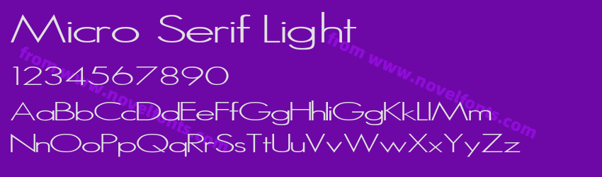 MicroSerif-LightPreview