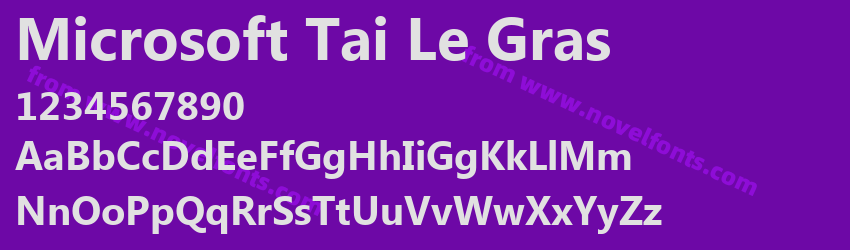 Microsoft Tai Le GrasPreview