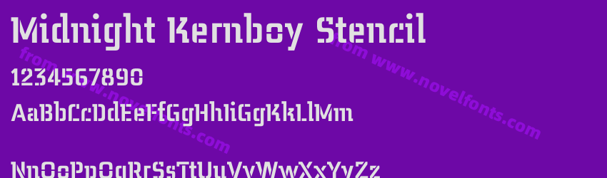 Midnight Kernboy StencilPreview