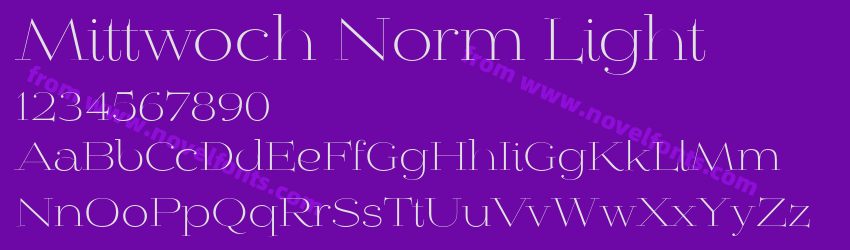 Mittwoch Norm LightPreview