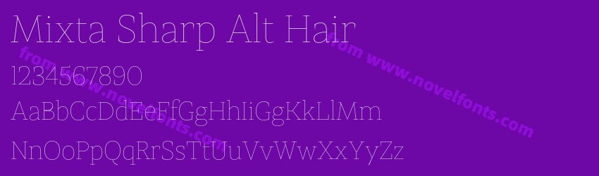 Mixta Sharp Alt HairPreview