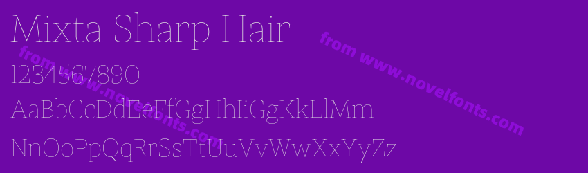 Mixta Sharp HairPreview