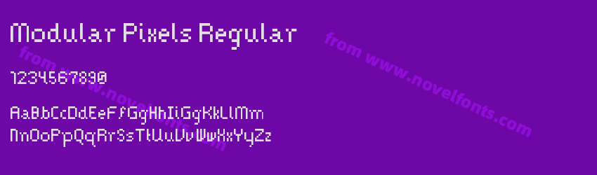 Modular Pixels RegularPreview