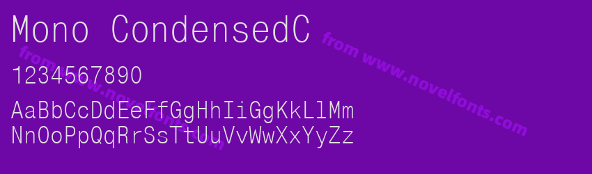 Mono CondensedCPreview