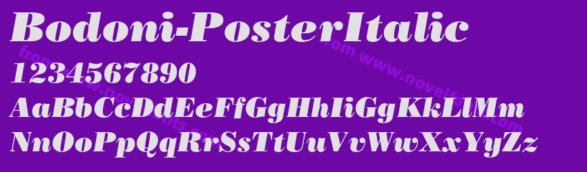 Bodoni-PosterItalicPreview