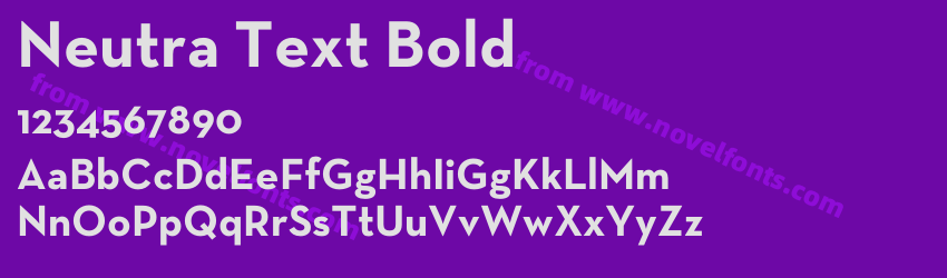 Neutra Text BoldPreview