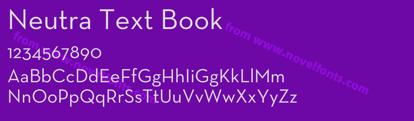 Neutra Text BookPreview