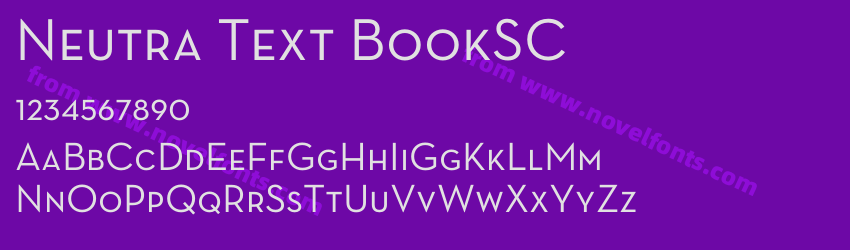 Neutra Text BookSCPreview