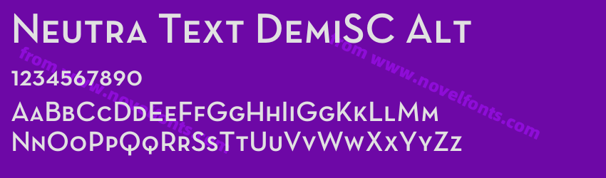 Neutra Text DemiSC AltPreview