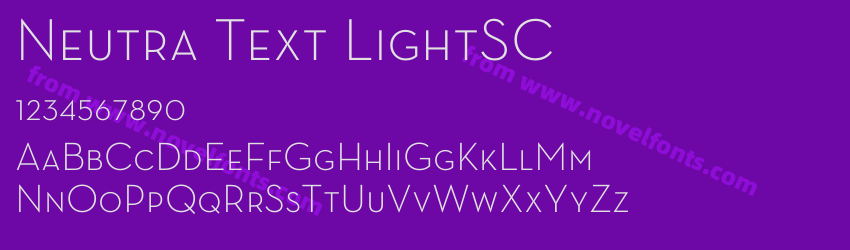 Neutra Text LightSCPreview