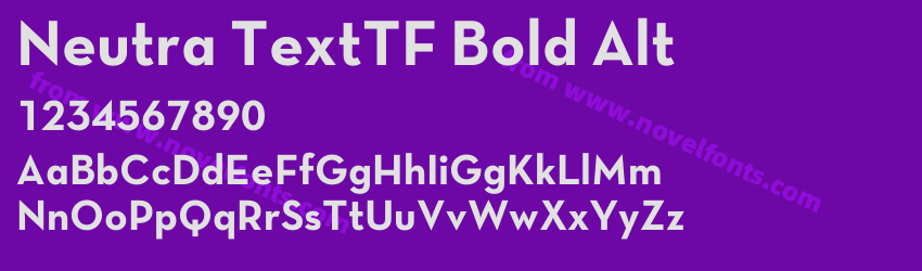 Neutra TextTF Bold AltPreview